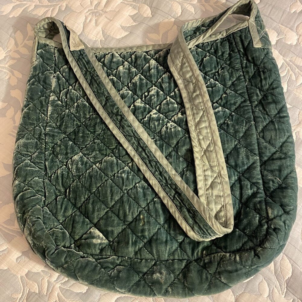 Bella Notte Silk Velvet Tote Bag